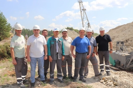 Мальцовские цементники за один день добыли почти 2 400 тонн мела с нового участка Фокинского карьера