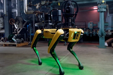 В штате цемзавода в немецком Лаймене появилась робособака от Boston Dynamics