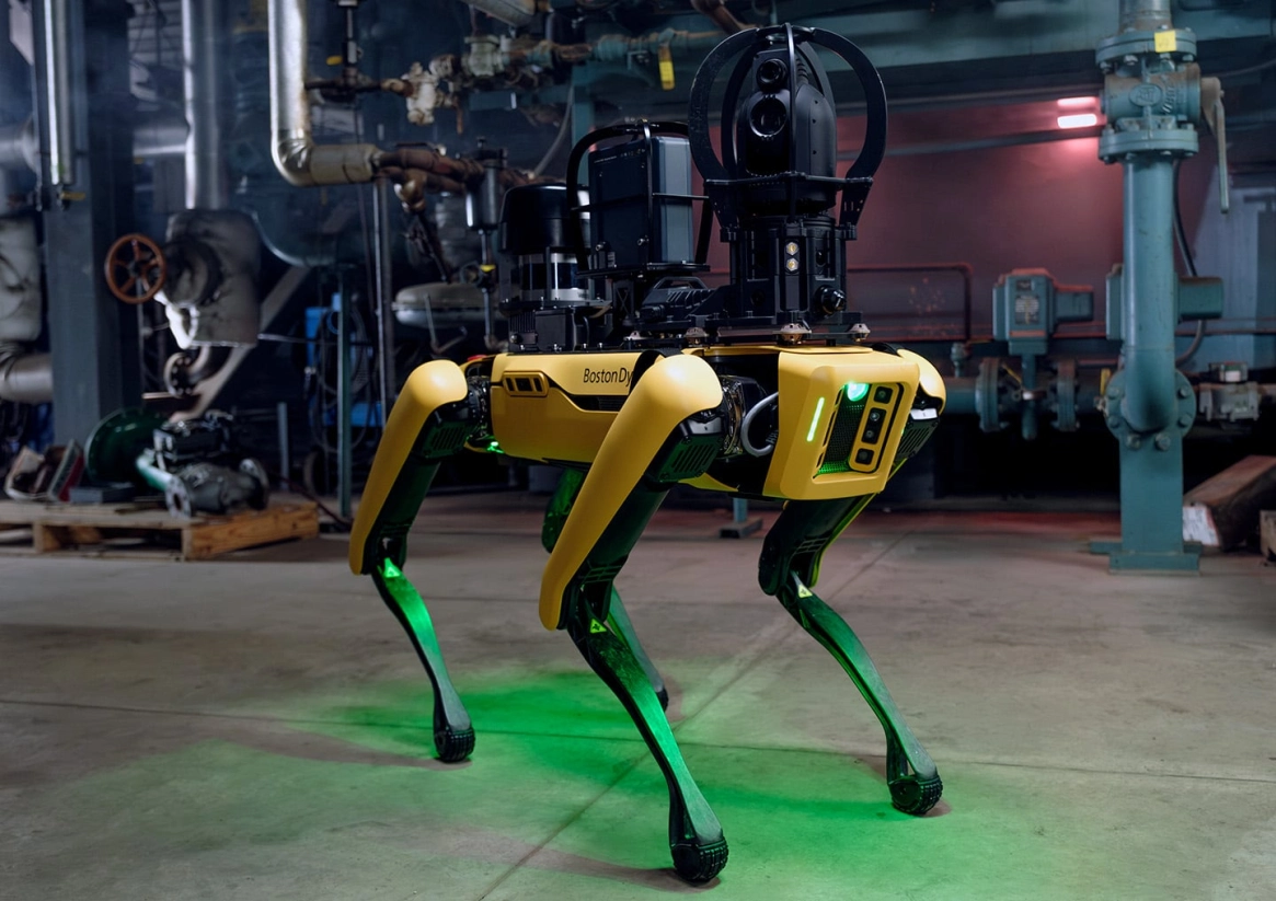 В штате цемзавода в немецком Лаймене появилась робособака от Boston Dynamics