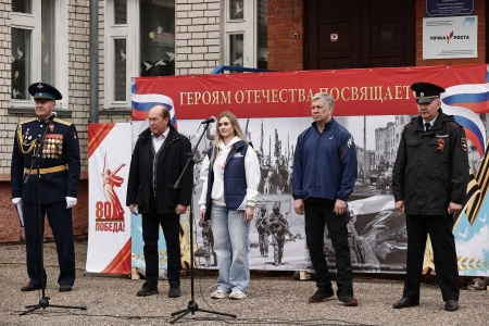 Сотрудники Ульяновскцемента и Сенгилеевского филиала прошли «Тропу героев»