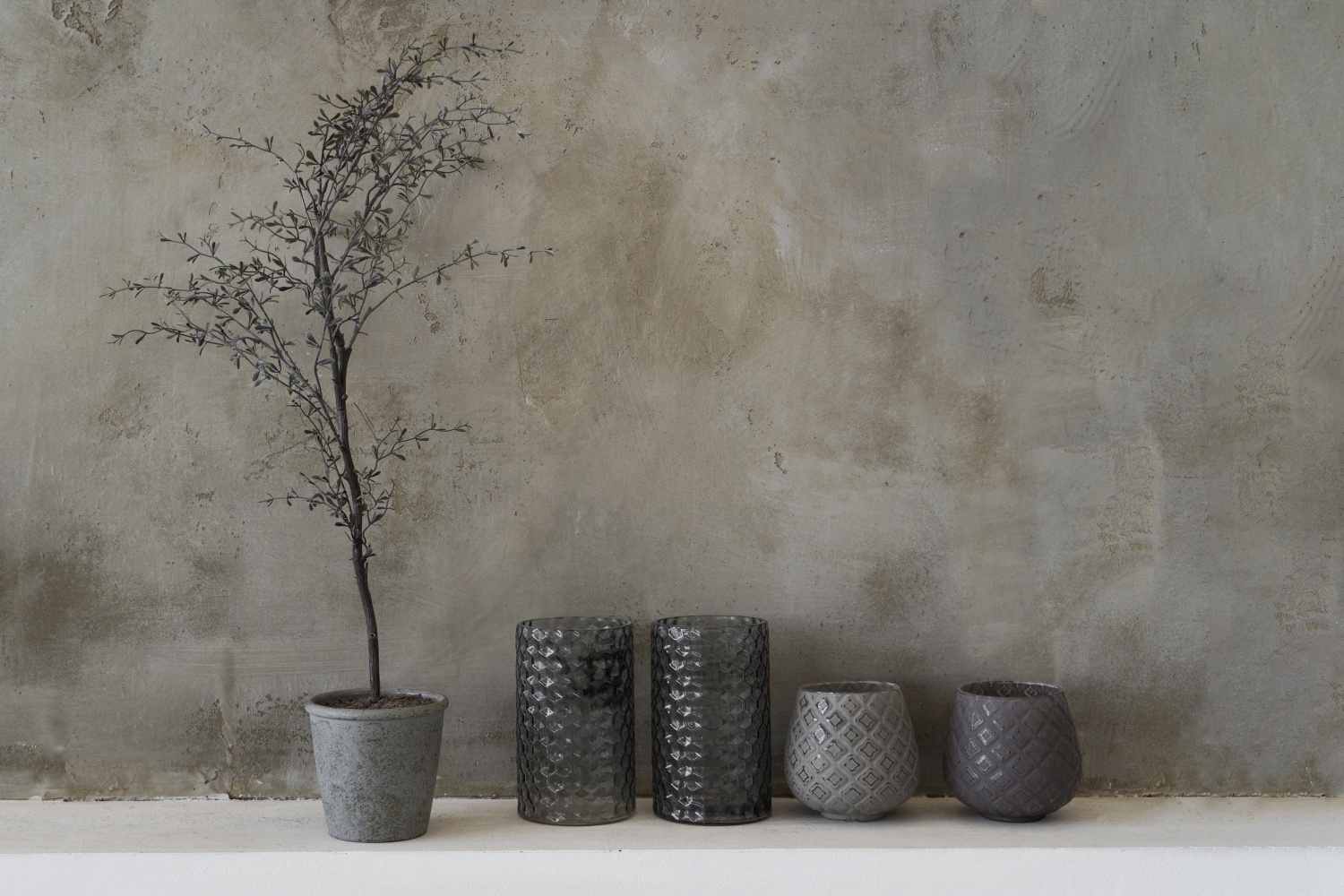 цемент в интерьере